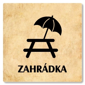 Zahrádka, 148x148mm, pergamen, Nevada